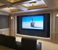 Home Theater Setup with Home Theater Seating